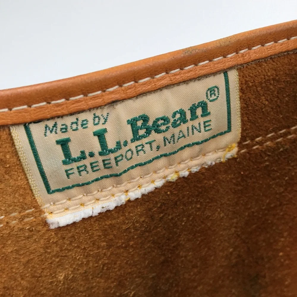 LL Bean VINTAGE Duck Boots Lace Up Tall Rain Boots